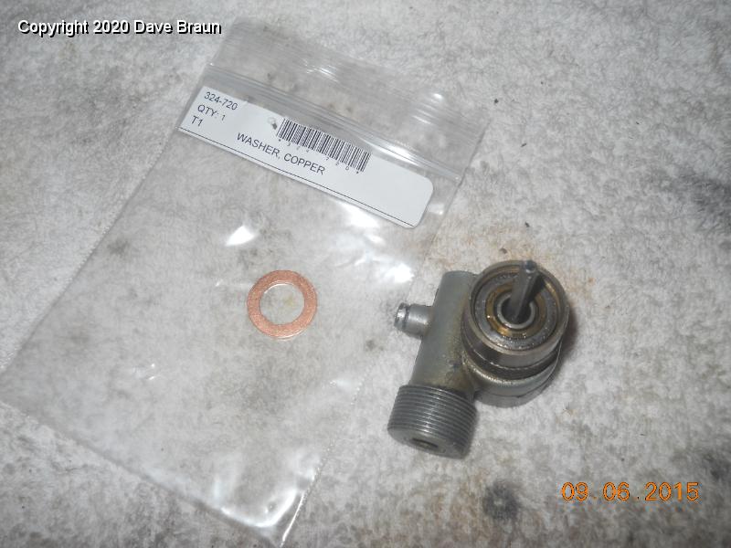 Spitfire1974/Restoration/Instruments/Right angle drive and washer for